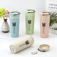 Biodegradable Bamboo Fibre Double Layer Water Bottle
