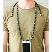 For iPhone Xs Max xr X 6 7 8 Neck Strap Smartphone Cover Handmade Necklace Chain Phone Case