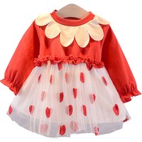 Factory direct sales cotton love long sleeve latest children lace casual dress designs girl