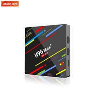 H96 MAX Plus Android 9.0 TV Box 4GB 64GB Set Top Box RK3328 Quad core 5G Wifi 4K H96 Max Voice Google Tv Smart Media Player