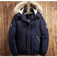 Hooded Thicker Down Winter Jacket
