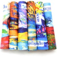 Microfiber and customized eyeglasses cleaning cloth
