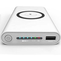 hot sale high quality QI wireless charger Power bank 10000mah for all smartphone