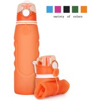 Collapsible Silicone Water Bottle Outdoor Sports