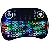 2.4G Rii mini i8+ Wireless Keyboard Touch Pad mouse Backlit gaming Keyboard