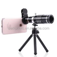 New long-focus mobile phone universal metal 18x18 double cell phone long zoom lens
