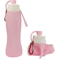 Foldable Silicone Squeeze Cycling Water Bottle