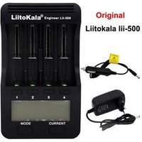 LiitoKala lii-500 LCD 3.7V/1.2V 18650/26650/16340/14500/10440/18500 Battery Charger/100% original LiitoKala factory lii500