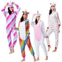 Christmas Unicorn Flannel Onesie Pyjamas