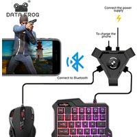 For the bluetooth Gamepad Game Controller Mouse Keyboard Converter ADF Adapter Mobile To IOS Android Phone for PC Plug and Play