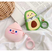 2019 NEW Arrivals 3d cactus Cartoon for airpods Case earphones Silicone Protective Cover Charging Case for apple airpods