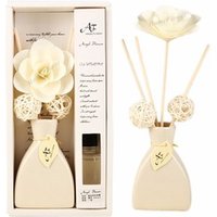 Fragrance Diffuser Plaster Flower & Wooden Sticks