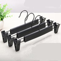 plastic clothes hanger for clothes pants hanger trousers rack hight quality plastic pants hanger