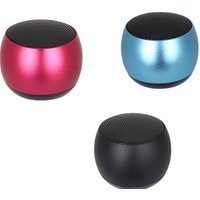 Hot selling metal subwoofer outdoor mini portable wireless speaker TWS BT speaker with portable sound box