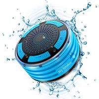 2019 latest gadgets LED IPX7 waterproof bluetooth speaker for shower with CE,ROHS,FCC,IPX7,BQB,BSCI,ISO9001 certification