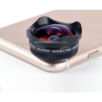 Rakute 4K HD Super Wide Angle Lens Without Distortion Premium 2 In 1 Mobile Phone Lens Set for iPhone Galaxy Amazon Best Seller