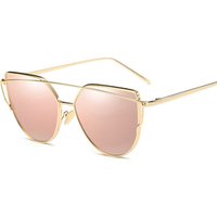 J6627 Promotion High Quality Sun Glasses Fashion Mirror Gafas De Sol Women Cateye Sunglasses 2019