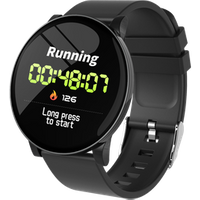 Creatway factory unisex W8 round healthy tracking sport smart watch bracelet