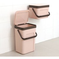Household Kitchen Wall-mounted Recycling Plastic Trash Bin