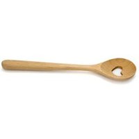 Personalized wooden Cooking utenils, heart shape engraved wooden cooking spoon
