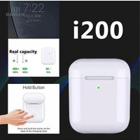 I200 Tws Air2 1:1 Earbuds Hifi Sound Wireless Charging Optical Sensor W1 Chip Pk I30,I60,I80,I90,I100,I200,I300,I500,I600