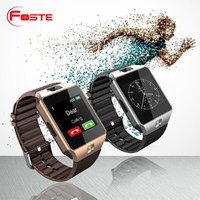 Wholesale OEM Wifi Phone smart watch CE Rohs Bluetooth Sport DZ09 smartwatch with Camera Support SIM/TF Card for Apple android