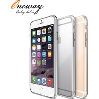 For iPhone 6 Case Funda Crystal Clear Transparent TPU Soft Phone Case Back Cover for iPhone 6 plus