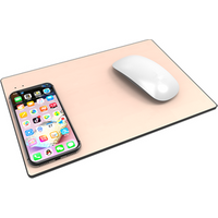 Aluminum Mouse Pad with Qi Wireless Charging