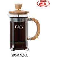 EK350 Bamboo French Press Coffee Plunger