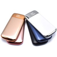 Power Bank External Battery 30000mAh Power Bank 2 USB LCD Powerbank Portable Mobile Phone Charger External Battery Pack
