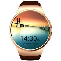 Original KW18 Full Round IPS Heart Rate Smart Watch MTK2502 BT4.0 Smartwatch for ios and Android Samsung Intelligent Watch