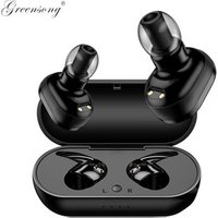 2019 Latest factory price True Wiesless earbuds mini bluetooth earphones with charging box TWS headphone