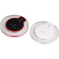 Crystal New products 1W qi wireless charger for iPhone X,mobile phone accessories