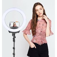 Zomei 16 Inch 3200K-5600K Color Temperature LED Ring Light With Lithium Battery