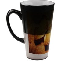 Glossy Ceramic Heat Sensitive Changing Magic Mug