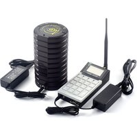 Wireless Queue Pager System Fast Food Restaurant Coaster Pager