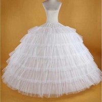 6 Hoop 6 Layer Tulle Petticoat Wedding & Ball Gowns