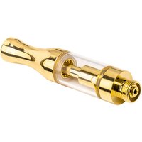 100% No Leak USA best selling Flat / Round Tip Vape Cartridge 0.5ml 1ml glass gold CBD vape pen Cartridge for thick oil