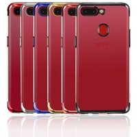 Electroplating Shining Phone Case Ultra Thin Soft TPU Electroplate Cases Back Cover Shell for OPPO