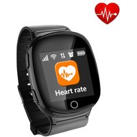 MT2503A Fashion Health Care Fall-down Alarm SIM Card Smart Elderly GPS Watch Tracking With Heart Rate Monitor