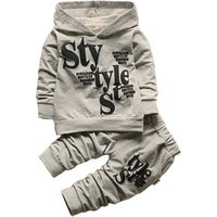 Baby Autumn Boutique Clothing High Quality Hoodie Fashion 2019 Bulk Wholesale Set Kid Clothes Boy