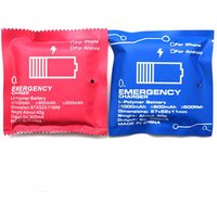 New design 2-in-1 USB port disposable powerbank 1000mAh mini one time use power bank