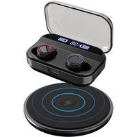 2019 New Tws Earbuds Bluetooth 5.0 Ipx 7 Waterproof bluetooth earphone With Battery Led Display