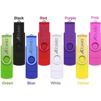 Kismo USB2.0 Colorful Pen drive 8G 16G 64G OTG Memory Stick Metal USB Flash Drive OTG Micro USB Flash Stick For Android Computer