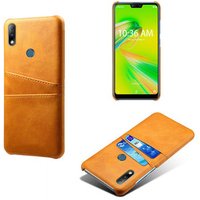 Card Slots Leather Back Cover Case For Asus Zenfone Max Plus M2 zb634kl