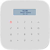 GW-9324 Gingerway Smart Home Automation System WiFi Gateway Integrated with Security Alarm