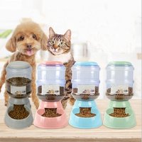 Automatic Pet Feeder Water Dispenser Set