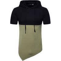 Casual Short Sleeve Hoodie