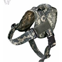 Wholesale Manufacturers Custom Molle Dog Harness Vest Military Tactical Service Dog Hunting Vest