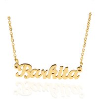 Name Necklace Gold Color Stainless Steel Personalized Custom Necklaces Jewelry For Gift NS8061895